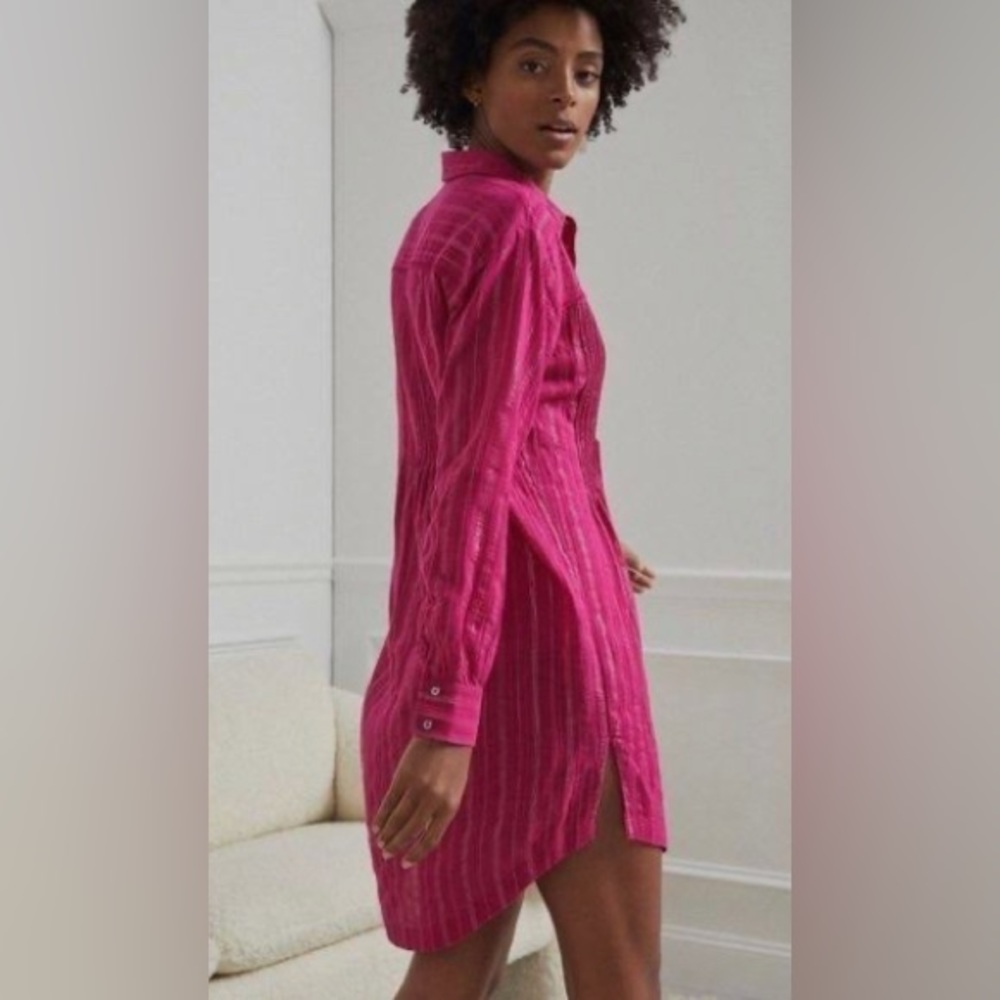 by Anthropologie shirtdress mini sizeM
